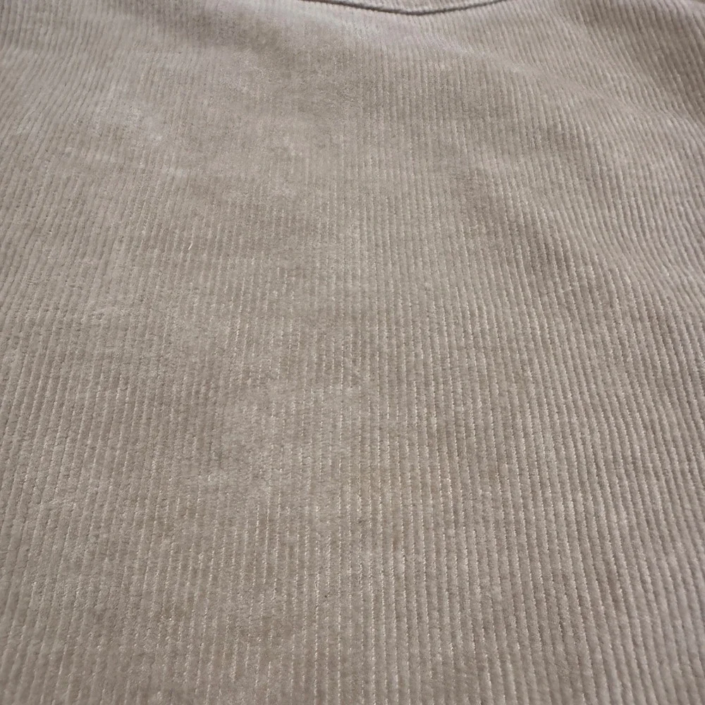Patagonia Womens Tan Corduroy Mini Skirt Organic Cotton Size 6 Raw Hem Beige